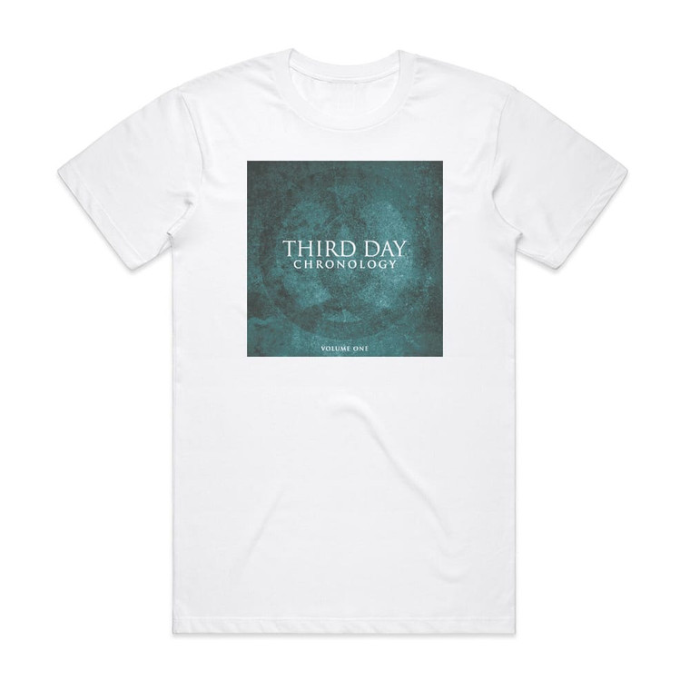 Third Day Chronology Volume One Album Cover T-Shirt White