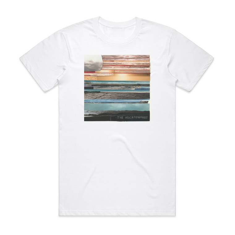 The Microphones It Was Hot We Stayed In The Water Album Cover T-Shirt White