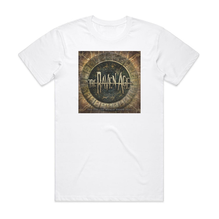 The Raven Age The Day The World Stood Still Album Cover T-Shirt White