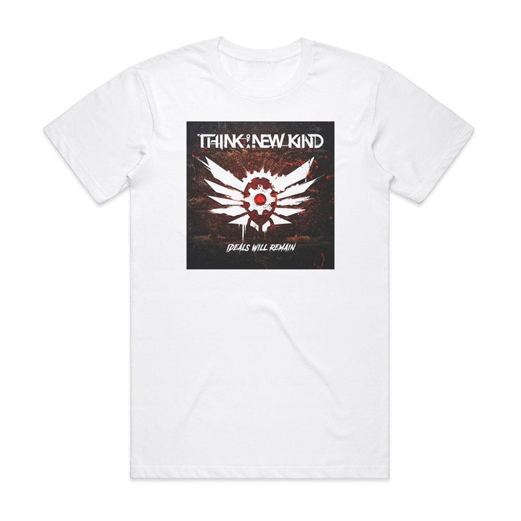 Tank Ideals Will Remain Album Cover T-Shirt White