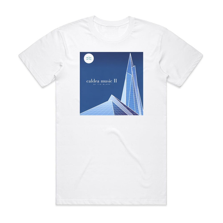 Tim Blake Caldea Music 2 Album Cover T-Shirt White