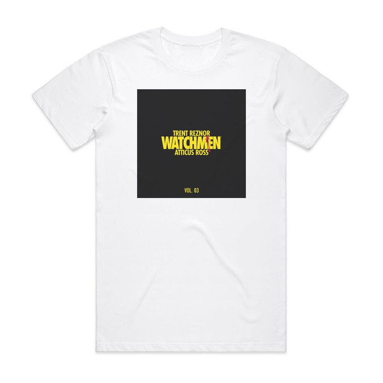 Trent Reznor Watchmen Volume 3 Album Cover T-Shirt White
