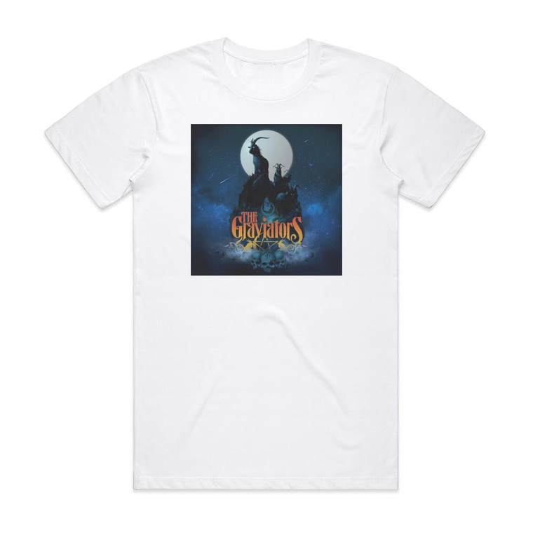 The Graviators Motherload Album Cover T-Shirt White The Graviators Motherload Album Cover T-Shirt White