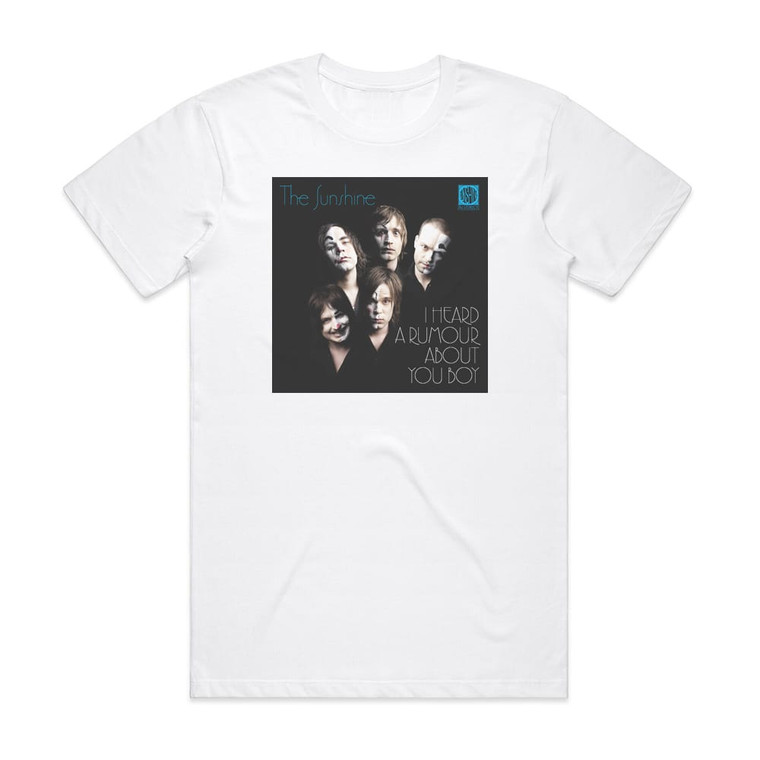The Sunshine I Heard A Rumour About You Boy Album Cover T-Shirt White