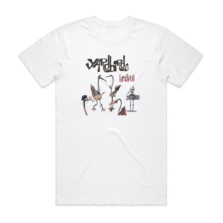 The Yardbirds Birdland Album Cover T-Shirt White