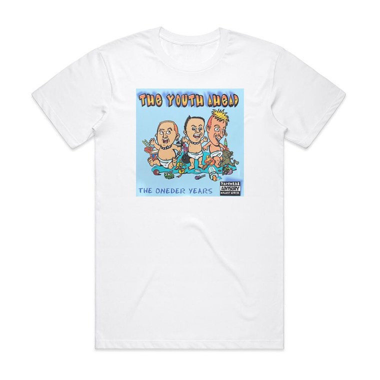 The Youth Ahead The Oneder Years Album Cover T-Shirt White