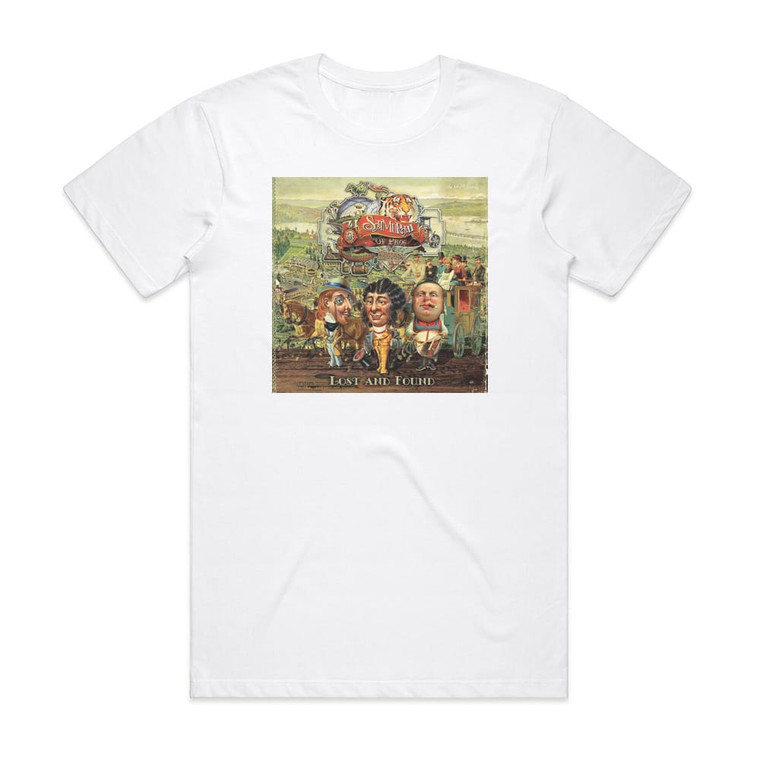 The Samurai of Prog Lost And Found 1 Album Cover T-Shirt White