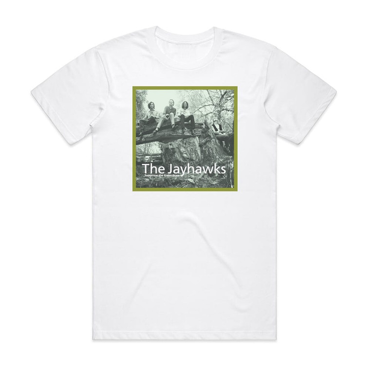 The Jayhawks Tomorrow The Green Grass Album Cover T-Shirt White