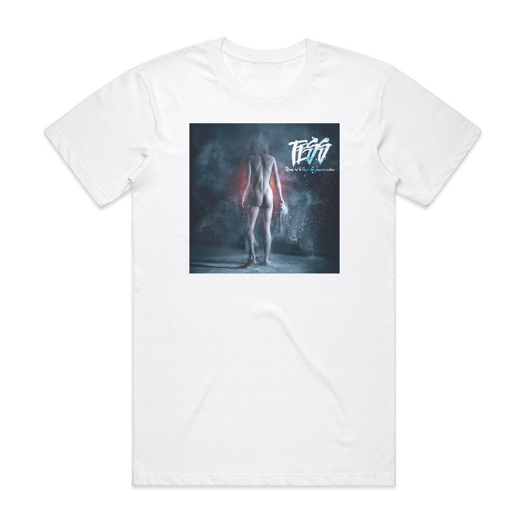 Tess Que Slve La Poussire Album Cover T-Shirt White