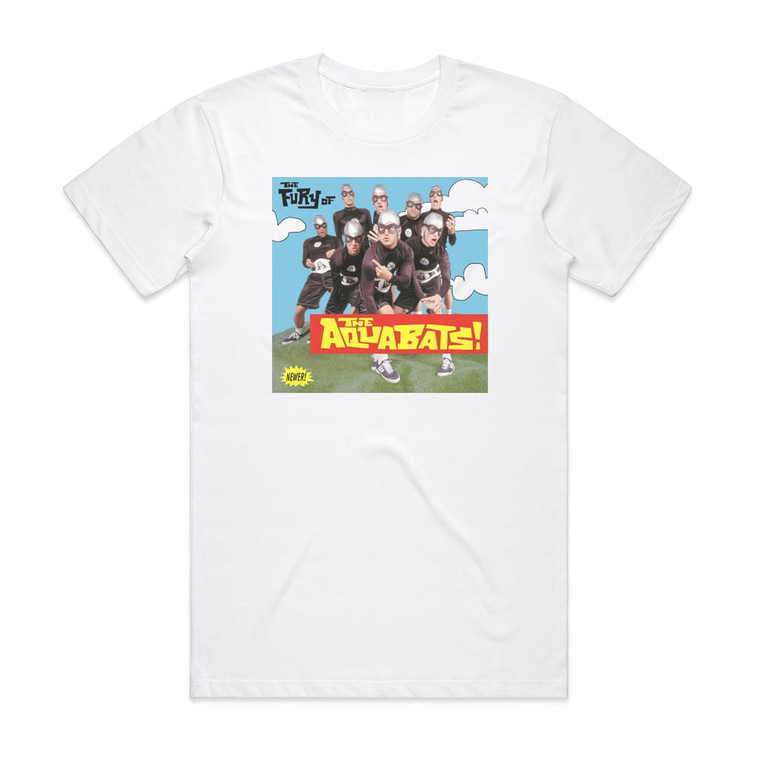 The Aquabats The Fury Of The Aquabats Album Cover T-Shirt White