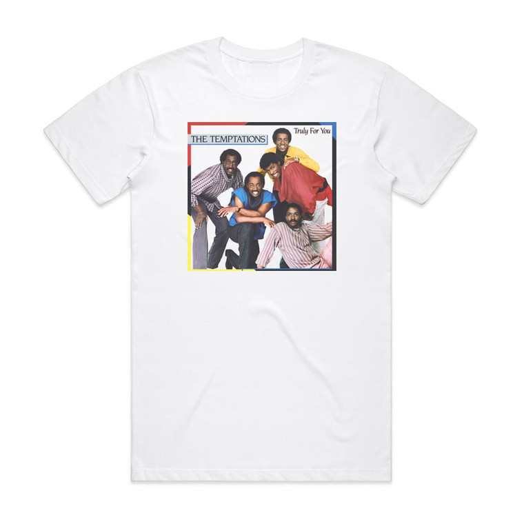 The Temptations Truly For You Album Cover T-Shirt White