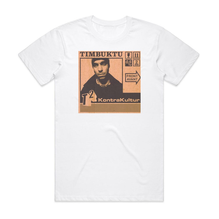 Timbuktu T2 Kontrakultur Album Cover T-Shirt White