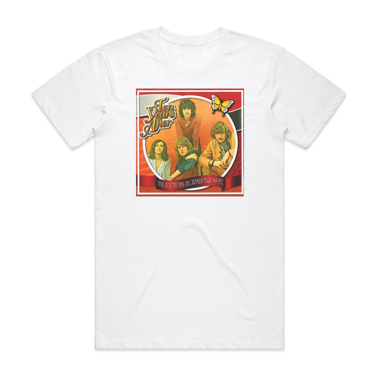 Ten Years After Think About The Times 1969 72 Album Cover T-Shirt White