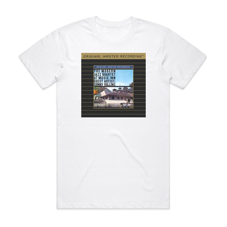 The Modern Jazz Quartet The Modern Jazz Quartet At Music Inn Volume 2 1 Album Cover T-Shirt White