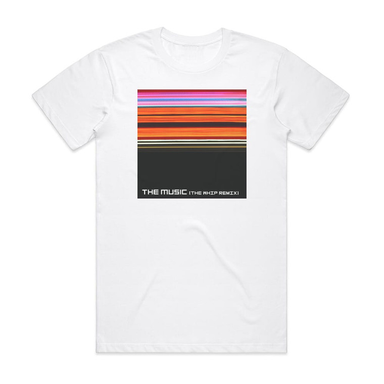 The Music Strength In Numbers Album Cover T-Shirt White