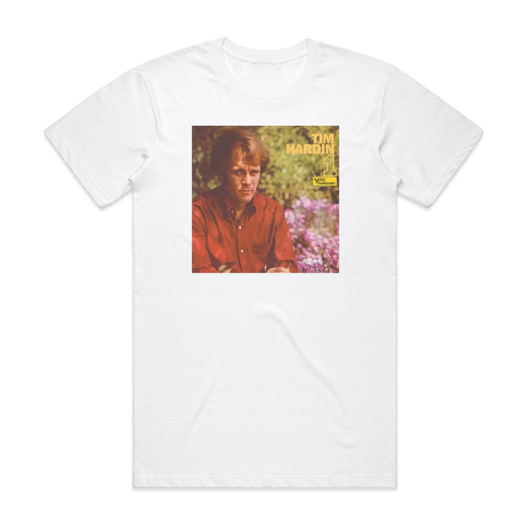 Tim Hardin Tim Hardin 1 Album Cover T-Shirt White