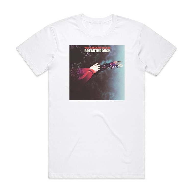 The Gaslamp Killer Breakthrough Album Cover T-Shirt White