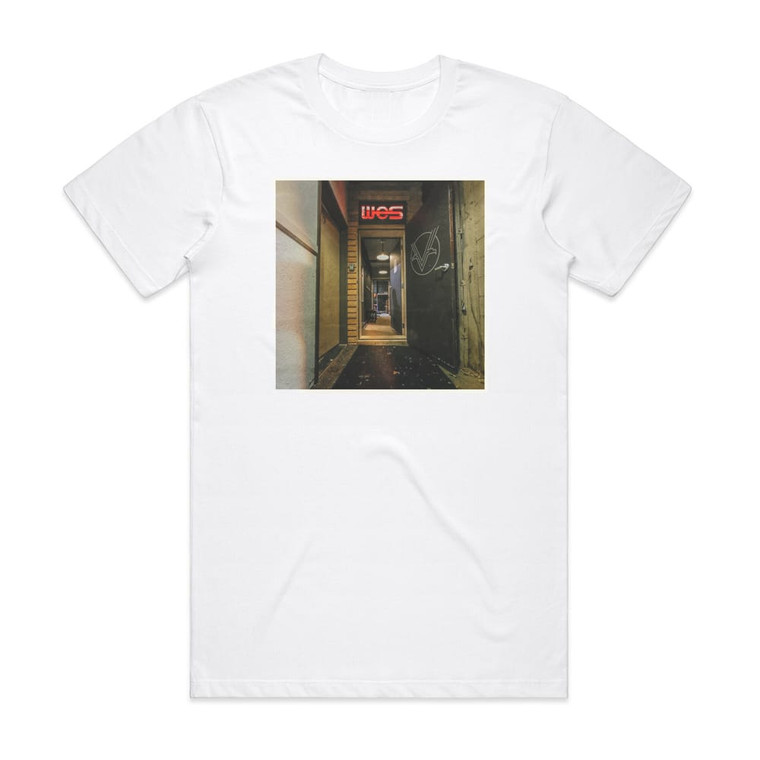 The Vegabonds Live At West End Sound Album Cover T-Shirt White