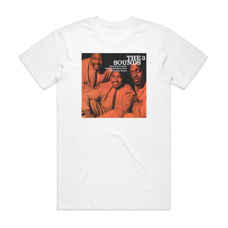 The Three Sounds Introducing The Three Sounds Volume 2 Album Cover T-Shirt White