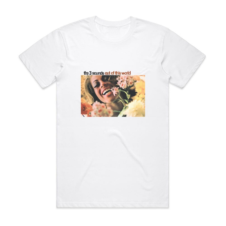 The Three Sounds Out Of This World Album Cover T-Shirt White