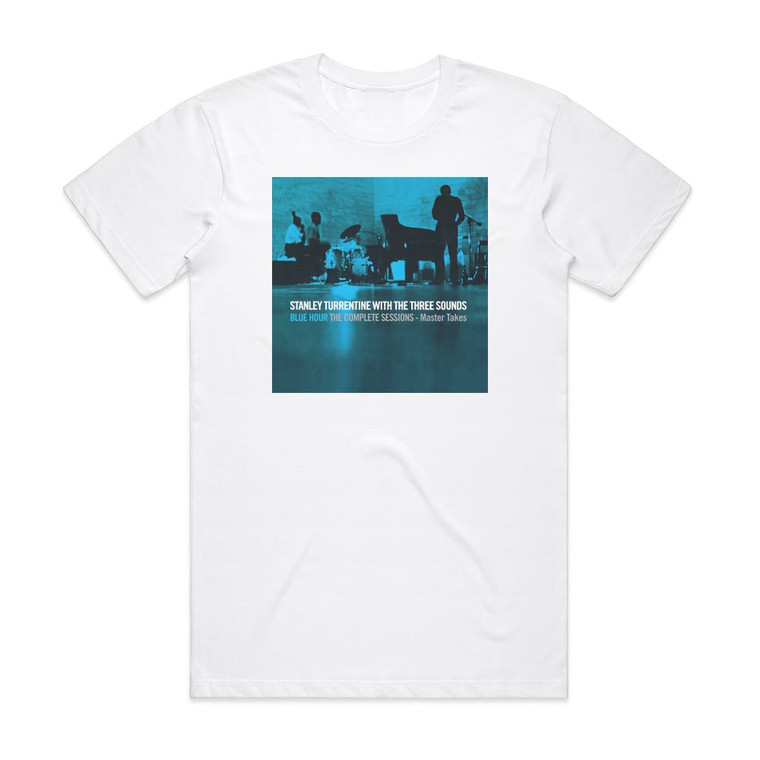 The Three Sounds Blue Hour The Complete Sessions Album Cover T-Shirt White