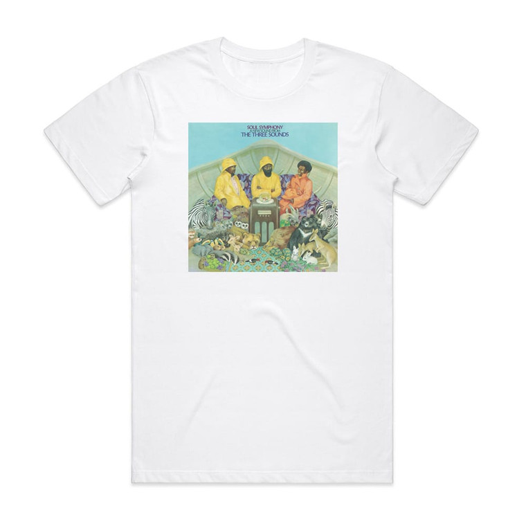 The Three Sounds Soul Symphony Album Cover T-Shirt White