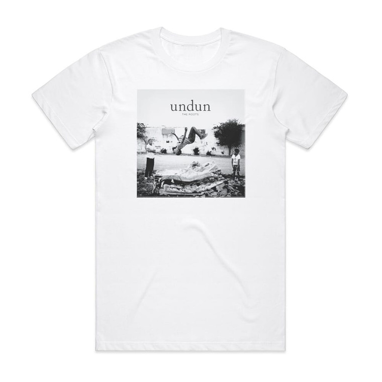 The Roots Undun Album Cover T-Shirt White