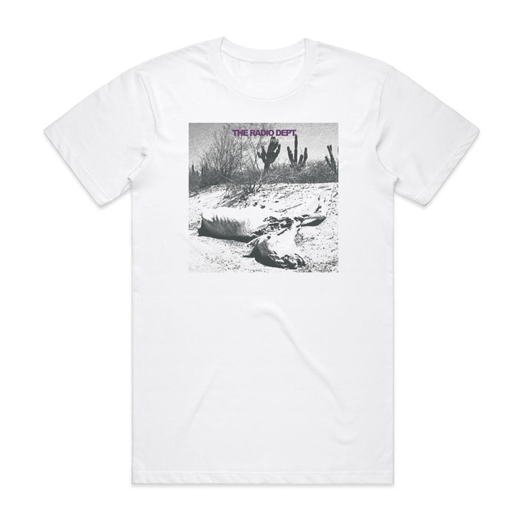 The Radio Dept Freddie And The Trojan Horse Album Cover T-Shirt White