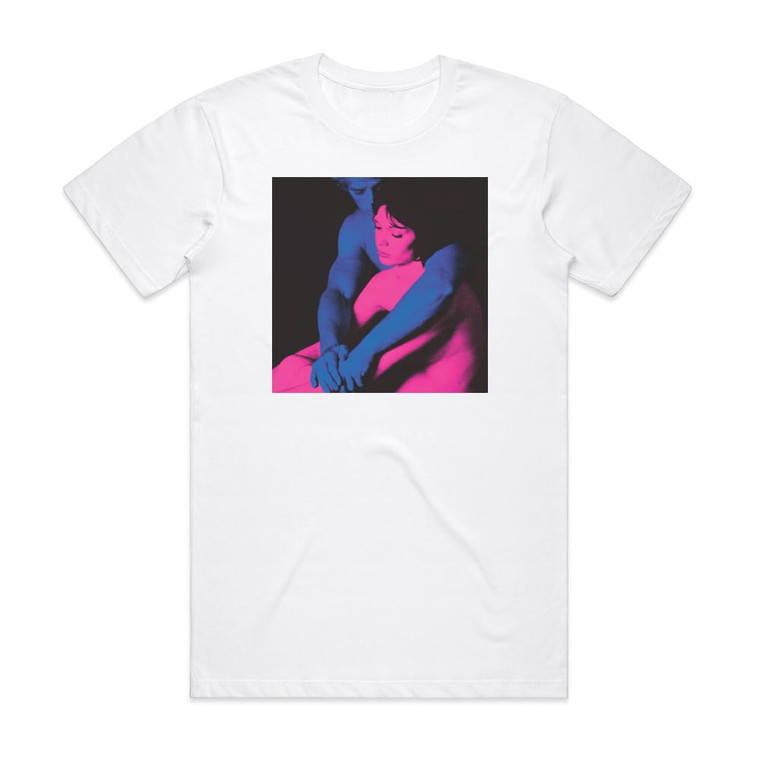 TV Girl Who Really Cares Album Cover T-Shirt White