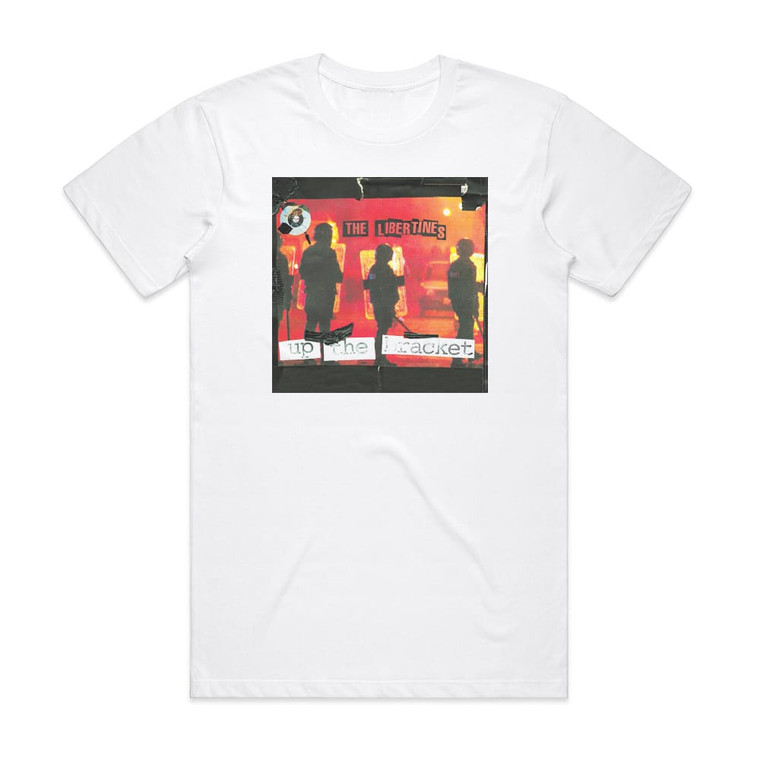 The Libertines Up The Bracket Album Cover T-Shirt White