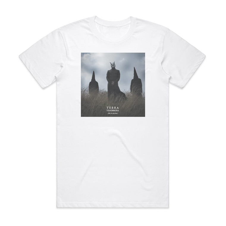 Terra Tenebrosa The Purging Album Cover T-Shirt White Terra Tenebrosa The Purging Album Cover T-Shirt White