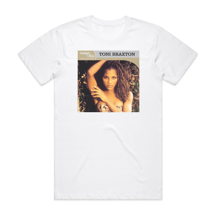 Toni Braxton Platinum Gold Collection Album Cover T-Shirt White