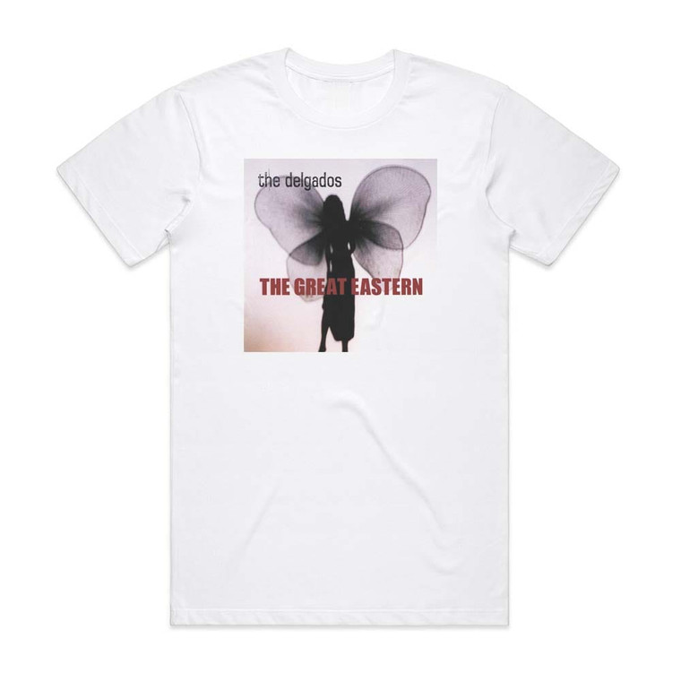 The Delgados The Great Eastern Album Cover T-Shirt White The Delgados The Great Eastern Album Cover T-Shirt White