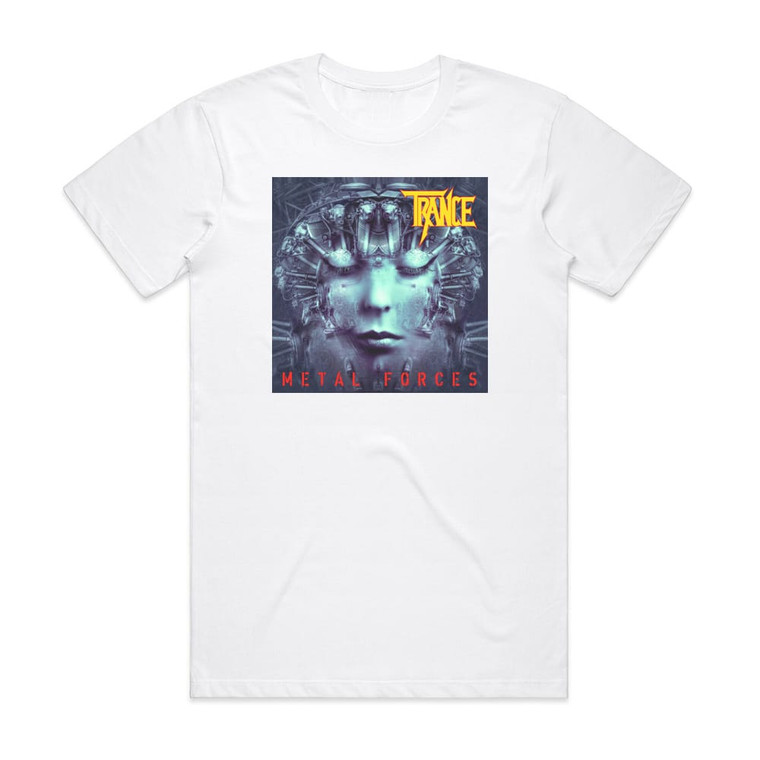 Trance Metal Forces Album Cover T-Shirt White