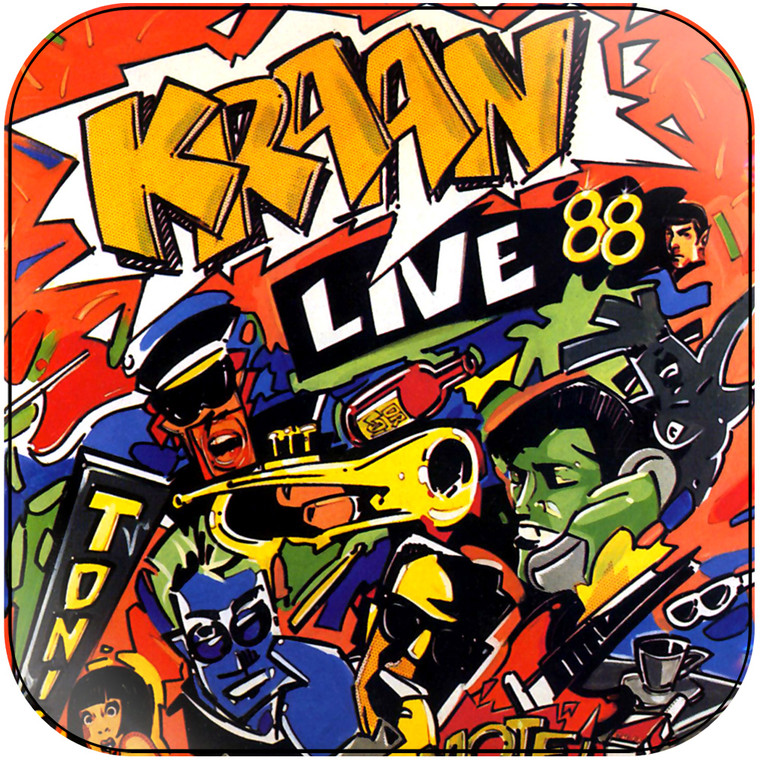 Kraan Live 1988 Album Cover Sticker