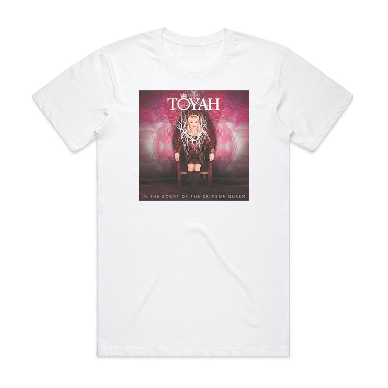 Toyah Willcox In The Court Of The Crimson Queen Album Cover T-Shirt White