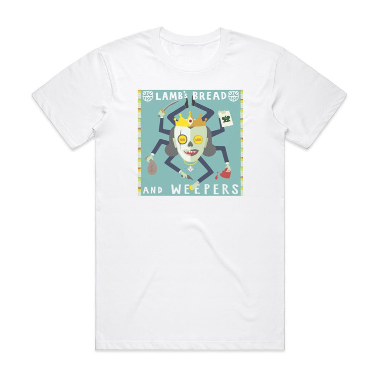 The 2 Bears Lambs Bread Weepers Album Cover T-Shirt White