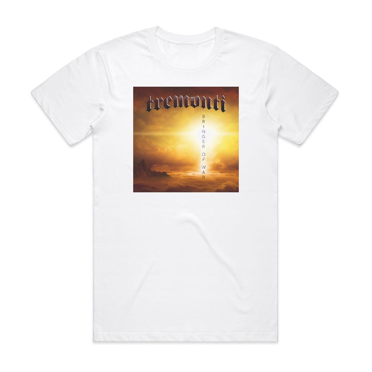Tremonti Bringer Of War Album Cover T-Shirt White