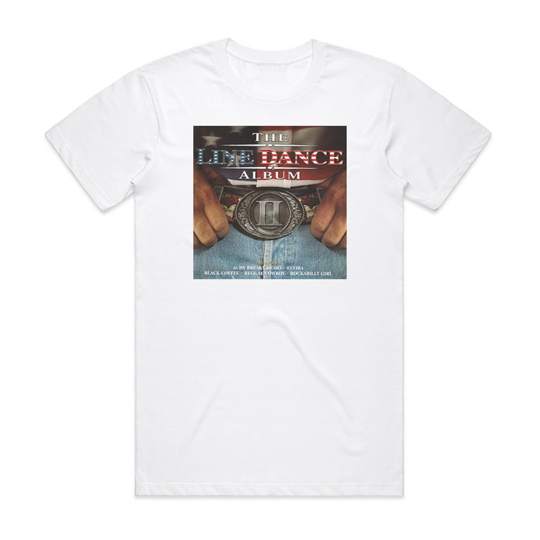 The Moody Brothers The Line Dance Album Album Cover T-Shirt White