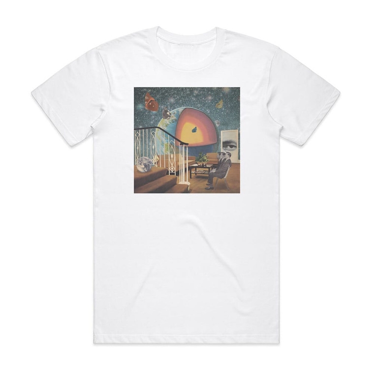 Thank You Scientist Terraformer 1 Album Cover T-Shirt White