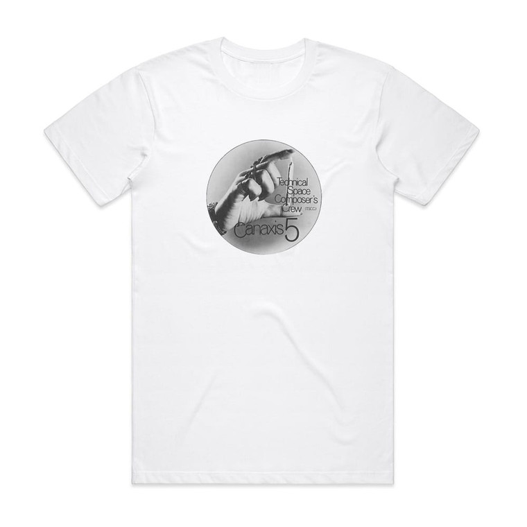 Technical Composers Crew Canaxis 5 Album Cover T-Shirt White