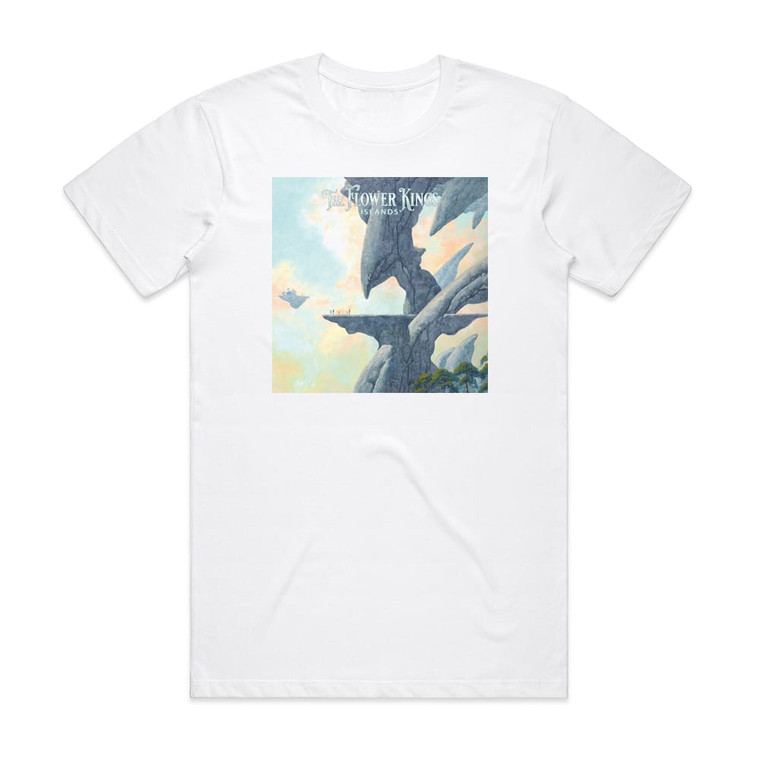 The Flower Kings Islands Album Cover T-Shirt White