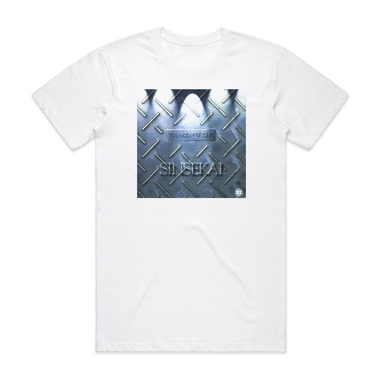 Tanzmuzik Sinsekai Album Cover T-Shirt White Tanzmuzik Sinsekai Album Cover T-Shirt White