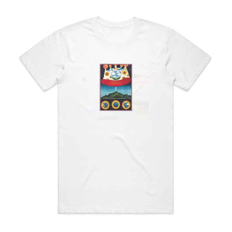 The Olivia Tremor Control Music From The Unrealized Film Script Dusk At Cubist Castle Album Cover T-Shirt White