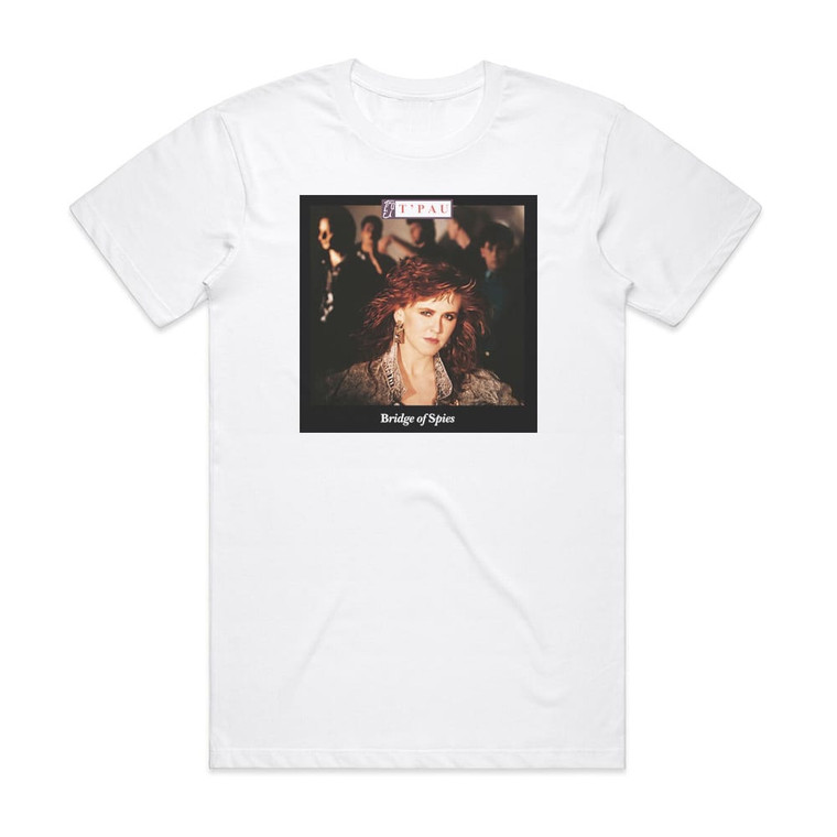 TPau Bridge Of Spies 1 Album Cover T-Shirt White