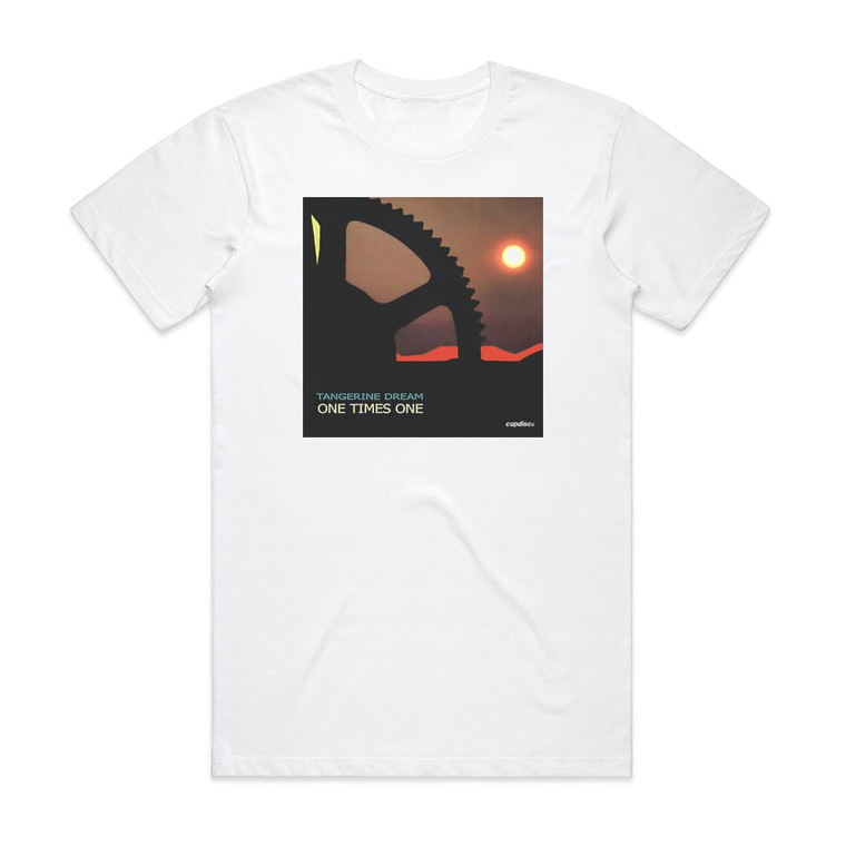 Tangerine Dream One Times One Album Cover T-Shirt White