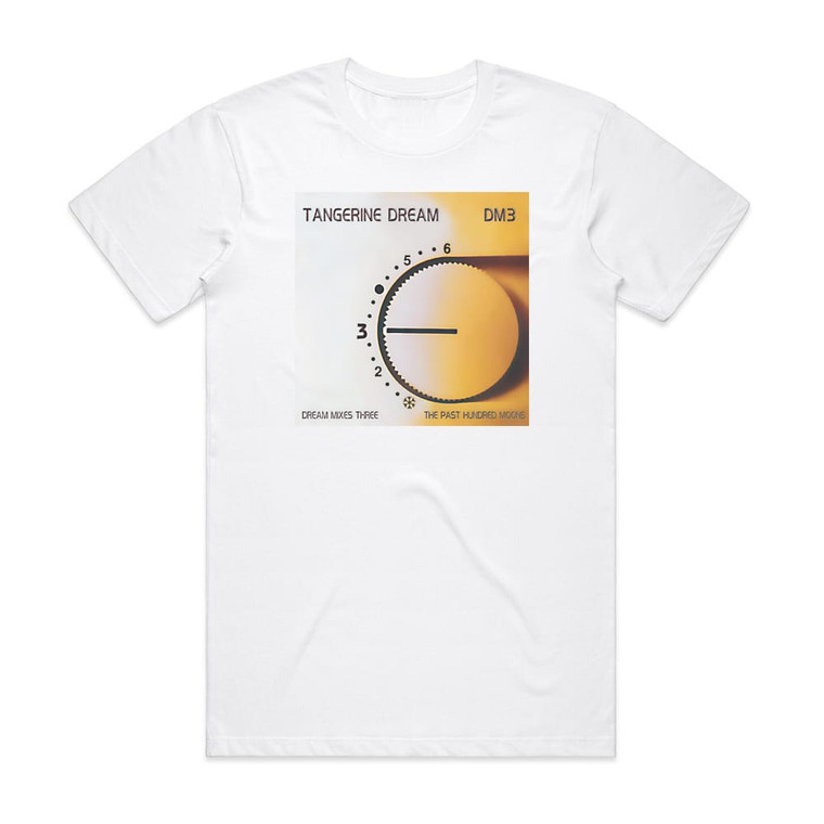 Tangerine Dream Dream Mixes Iii The Past Hundred Moons Album Cover T-Shirt White