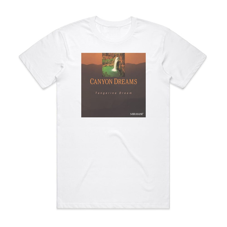 Tangerine Dream Canyon Dreams Album Cover T-Shirt White