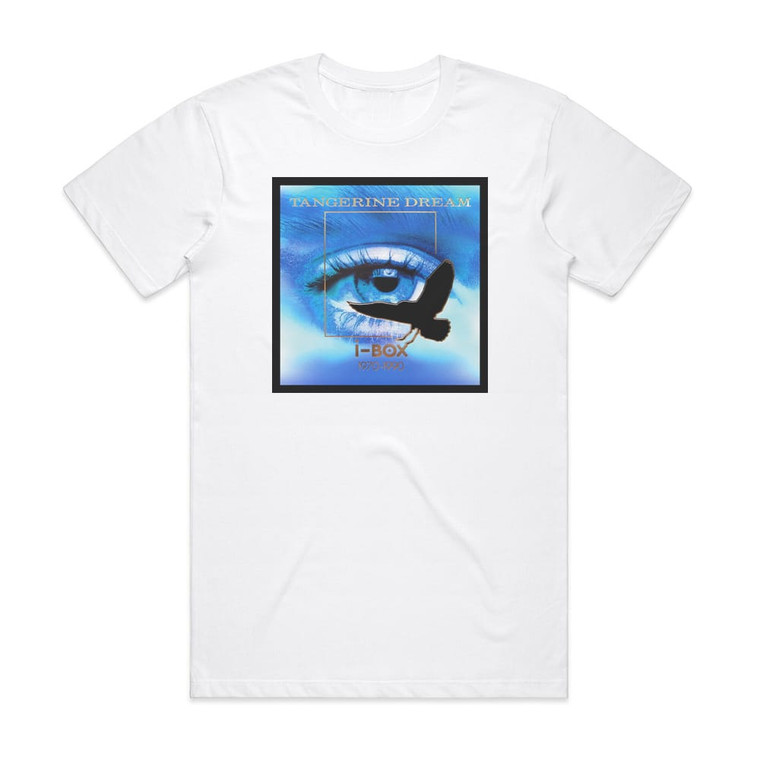 Tangerine Dream I Box 19701990 Album Cover T-Shirt White Tangerine Dream I Box 19701990 Album Cover T-Shirt White