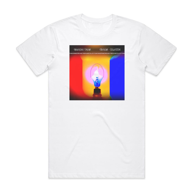 Tangerine Dream Cyberjam Collection Album Cover T-Shirt White